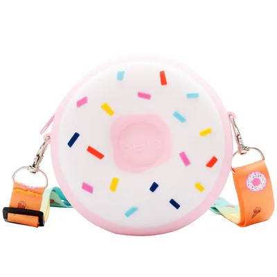 

best selling women fashion bags summer donut shoulder bag brand designer personalized donut crossbody purse for little girls