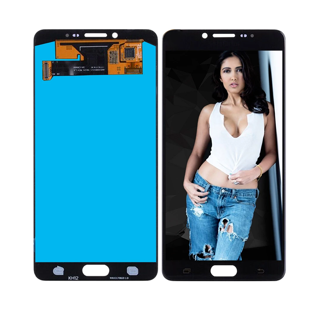 

Lcd Screen Touch Display Digitizer Assembly Replacement Ecran For Samsung Galaxy C9 Pro