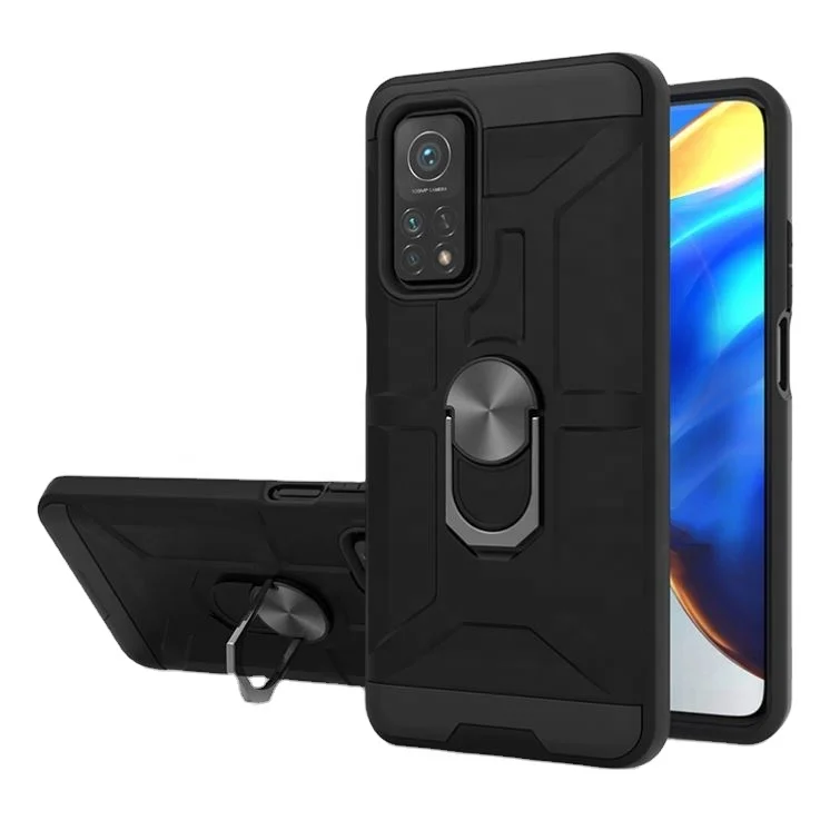 

YeXiang Strong protection high quality shockproof finger ring holder phone case for xiaomi redmi note 10 note 10S