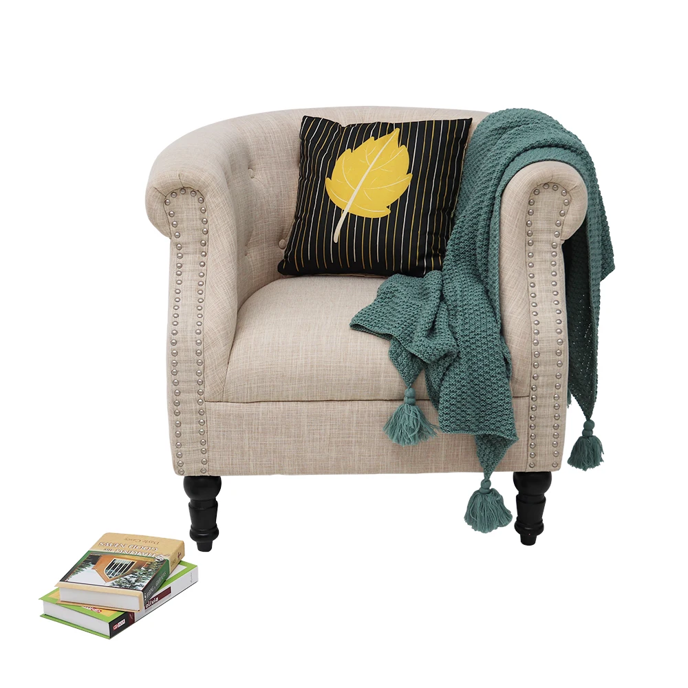 single chair living room