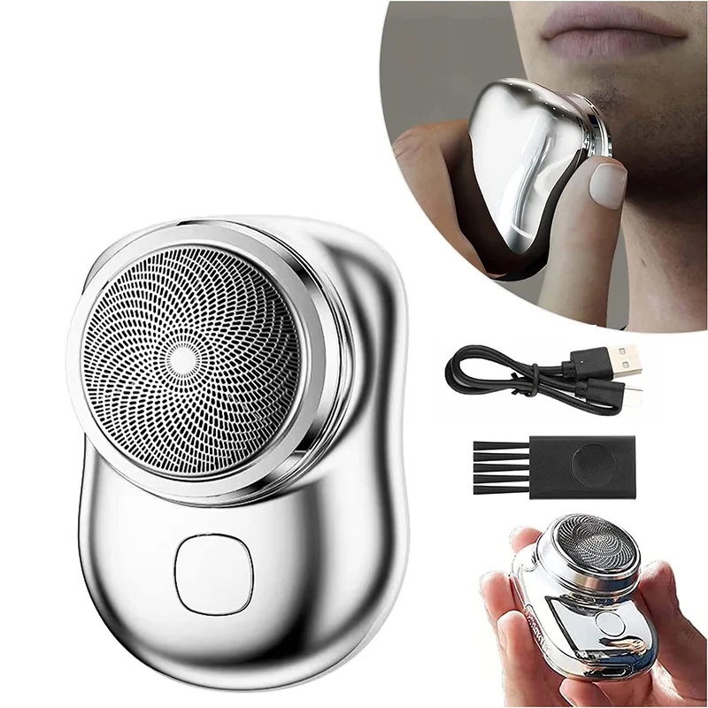 

Pocket Size Portable Electric Razor 2023 New Upgrade Mini Electric Razor Shavers for Home Outdoor Business Travel