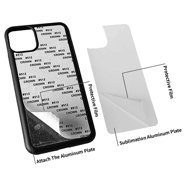 

heat vaccume press aluminium print picture sublimation phone cases printing for iphone 12 moto7 supra notes 20 ultra 100 piece