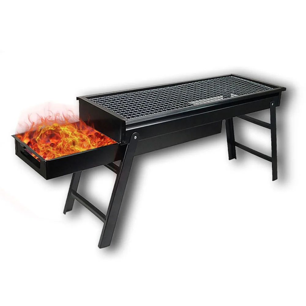 

Portable BBQ Grills Outdoor Barbecue grill Folding Charcoal Table Top Portable Grills