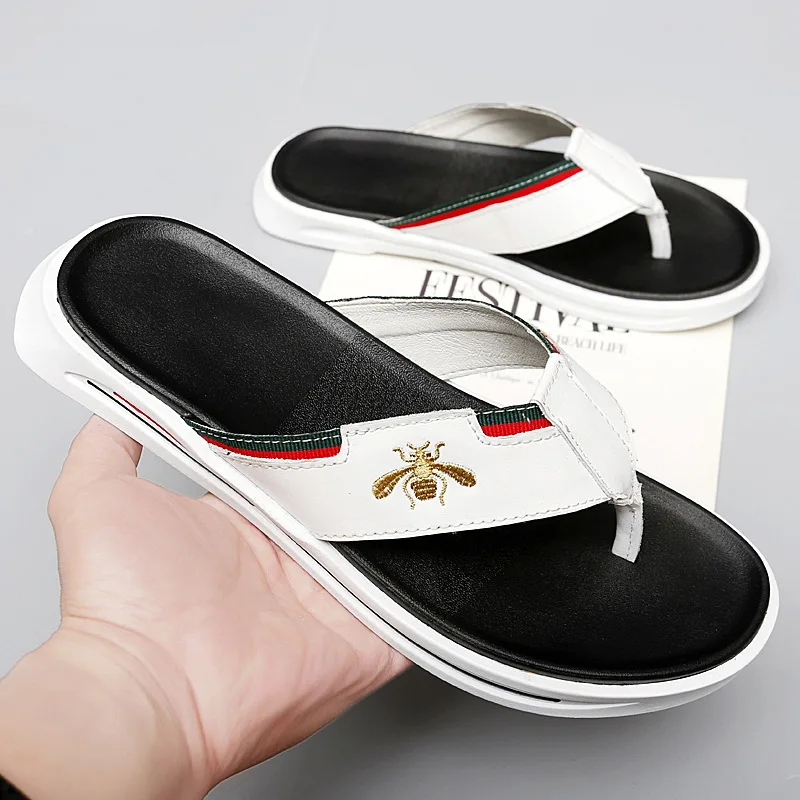 

The latest hot-selling men's brand flip flops