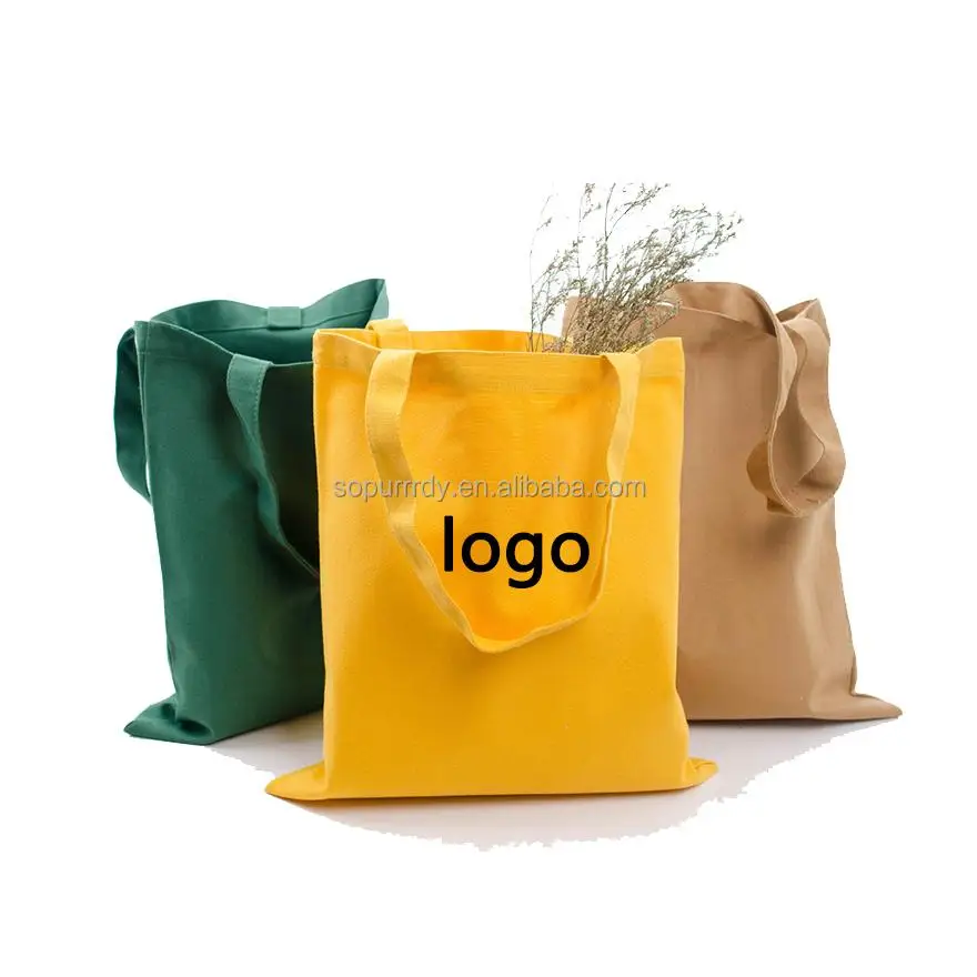 

2022 Low Moq hot Sale Eco Friendly Cotton Shopping Canvas Tote Bag with Custom Printed Logo, Beige, red, yellow, pink, black, etc or customize