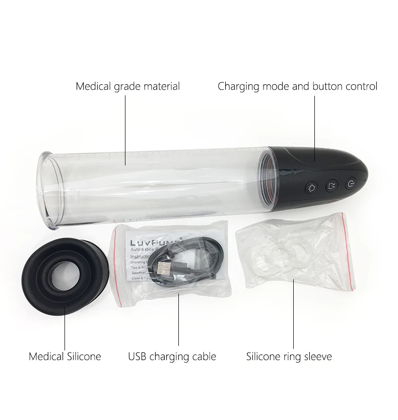Penis Pump For enlargement products Power Vacuum Male Enhancement Enlarger penis Erection Proextender Pump