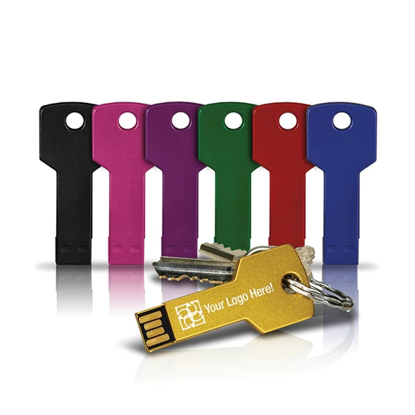 

Popular Key Shaped Usb Flash Drive With Usb 3.0/2.0 from 128MB to 64GB
