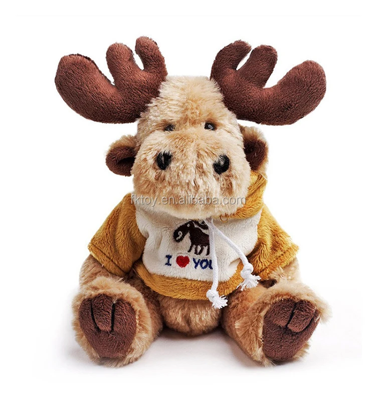 Christmas Gifts Soft Toy Elk Stuffed Toy Plush Moose Toy Buy Elk