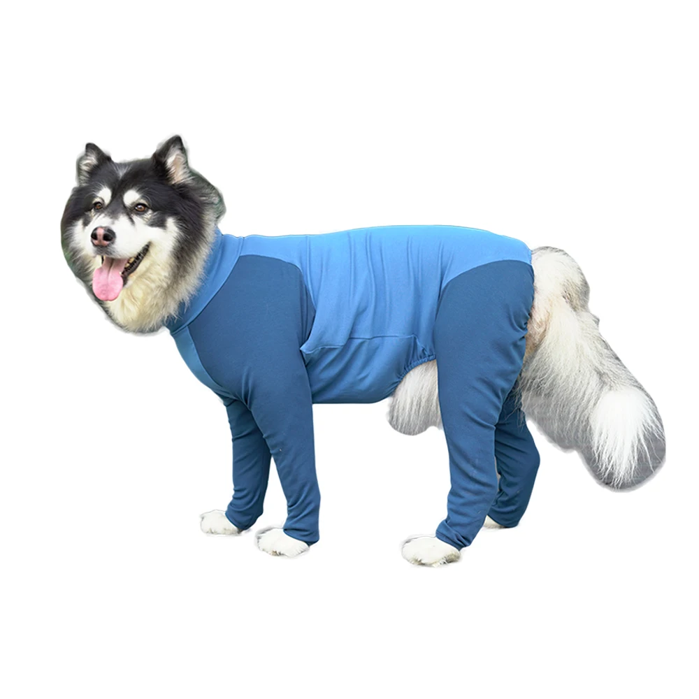 

Stretch Long Sleeve for Alaska Autumn Four leg 95% Cotton large Dog Clothes pet sweater jacket clothes for big dogs