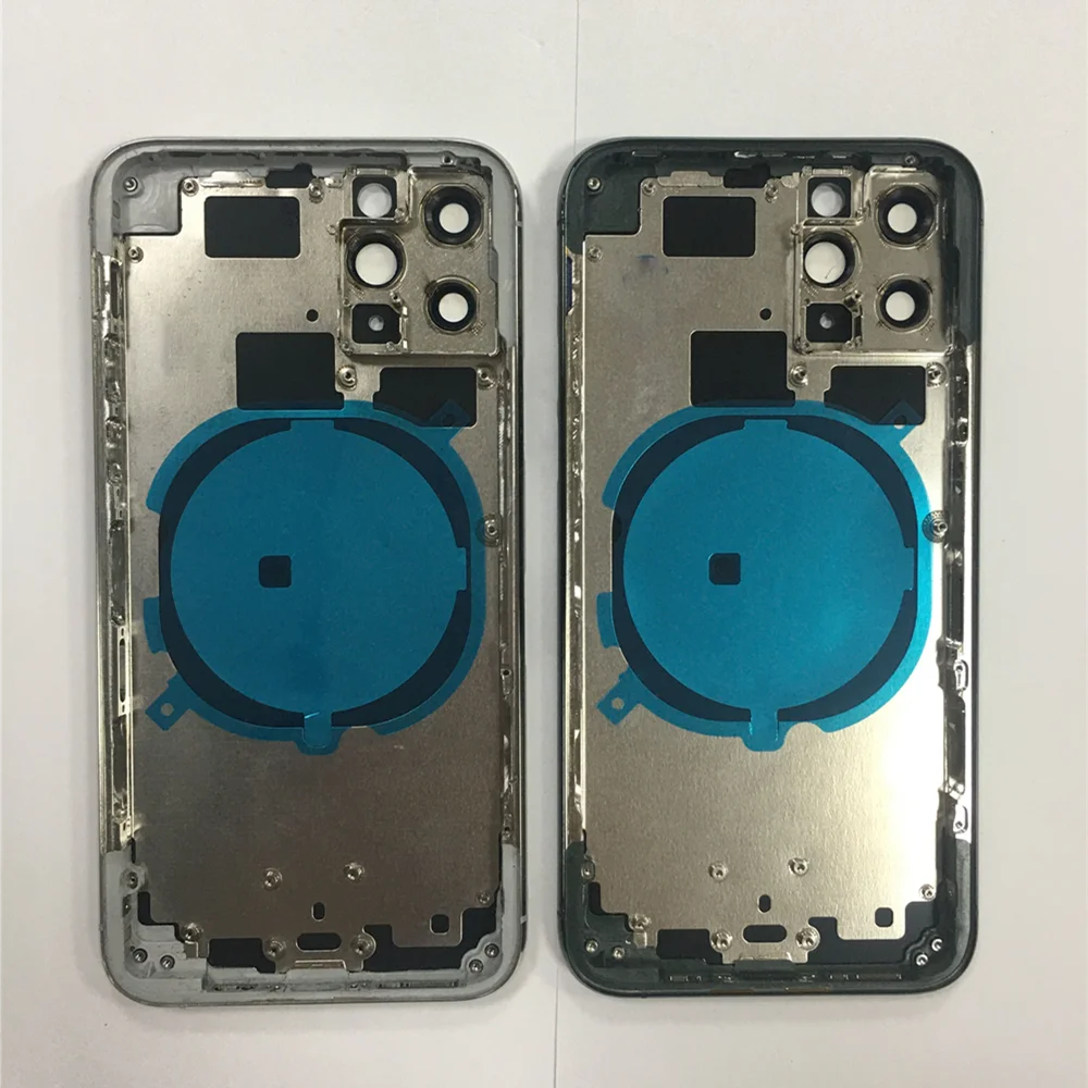 

Replacement For Apple Iphone 11pro Back Cover Housing Back Battery Cover Replacement mobile phone housings, Silver/dark grey/dark green/gold