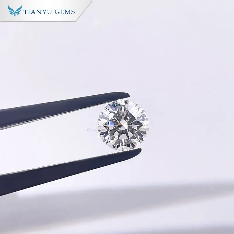 

Tianyu gems 1.05CT H VS1 Round brilliant cut lab grown diamond cvd intsock with IGI For women ring