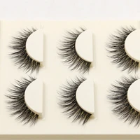 

Custom packaging volume looking natural 100% real human hair eyelashes