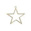 Metal Beads Brass Star Pendant
