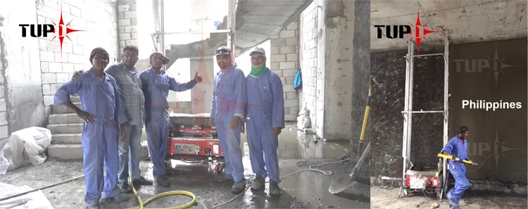 automatic plastering machine