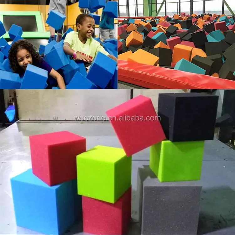 Popular Foam Cubes For Gymnastics Jumping Sponge Foam Pit Blocks Buy
