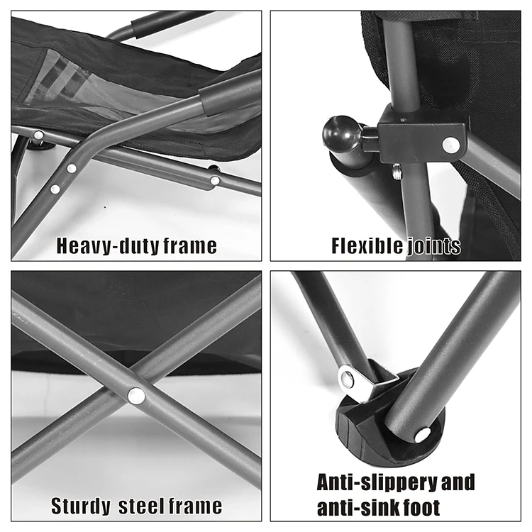 Homful Custom Camping Ground Blind Chairs Low Profile Folding Hunting