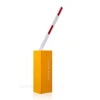 Yellow 3S 4.5M straight boom automatic barrier gate with boom holder