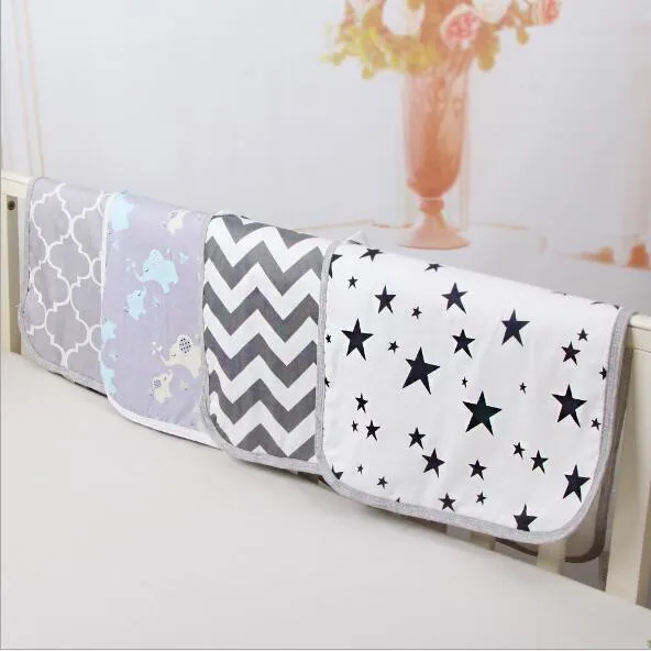 

Custom Baby Changing Pad Waterproof Cotton Bamboo Baby Diaper Changing Mat For Kids, 8 colors for choose