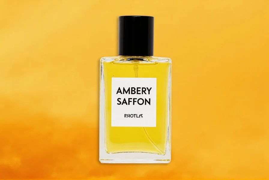 ambery saffron perfume