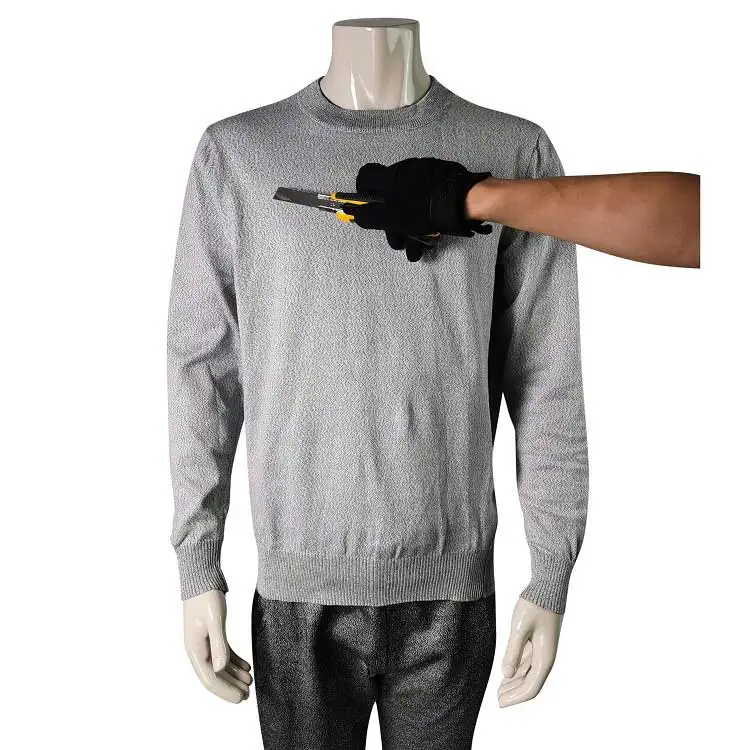 

GUJIA RTS EN388 Level 5 Anti Riot Anti Injury Personal Protection Clothes HPPE Anti Cut Long Sleeve Shirt