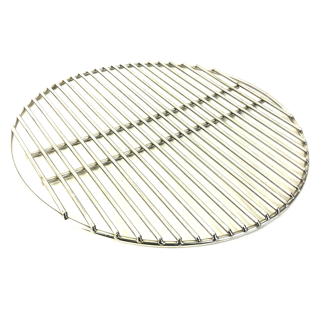 

BBQ Grill Grates Wire Mesh Stainless Steel Barbecue Mesh Net, Silver