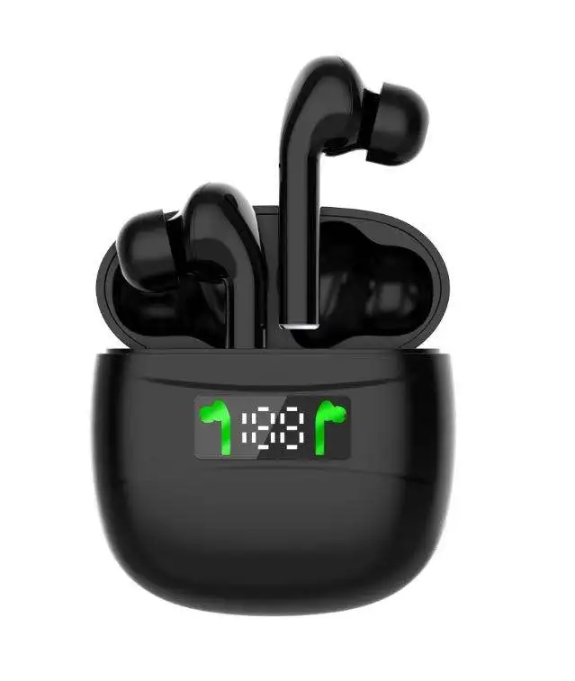 Upgrade Hifi Sound Tws Earbuds J3 Headset Headphone Earphone With Led