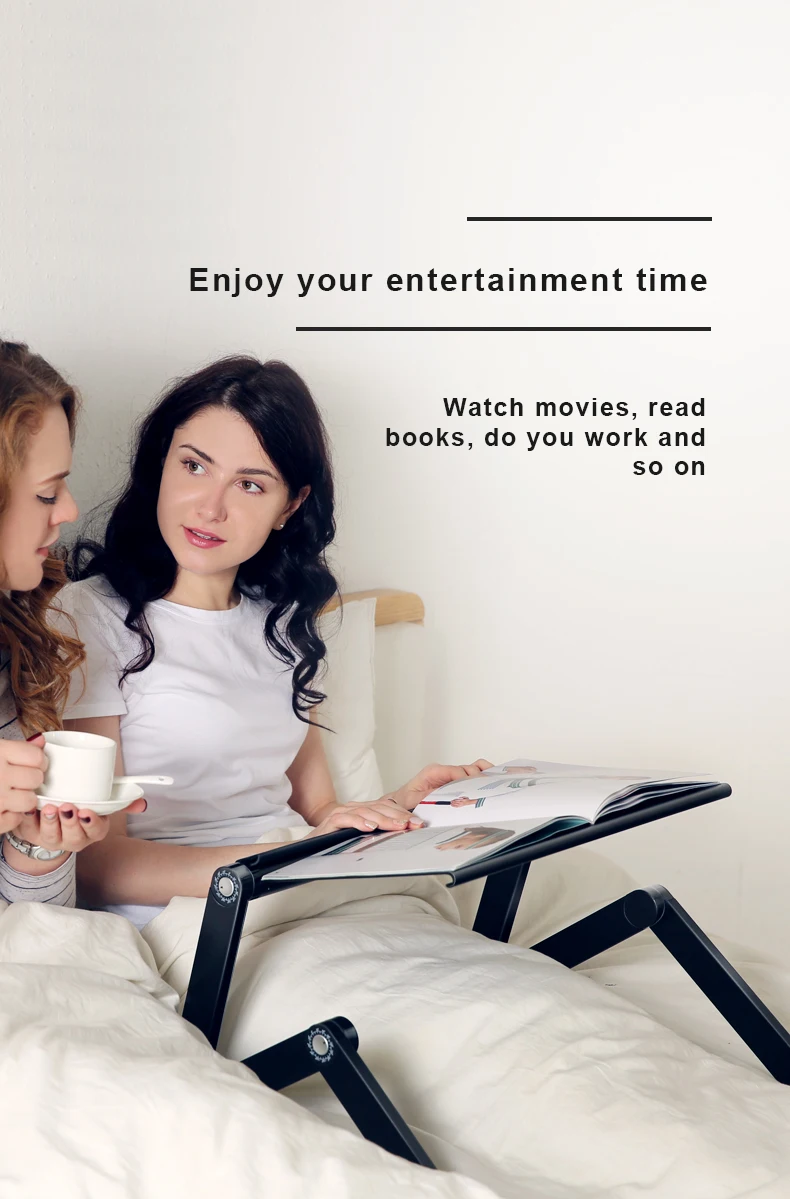 Portable Lap Desk Foldable Laptop Table Laptop Desk Bed Tray Table