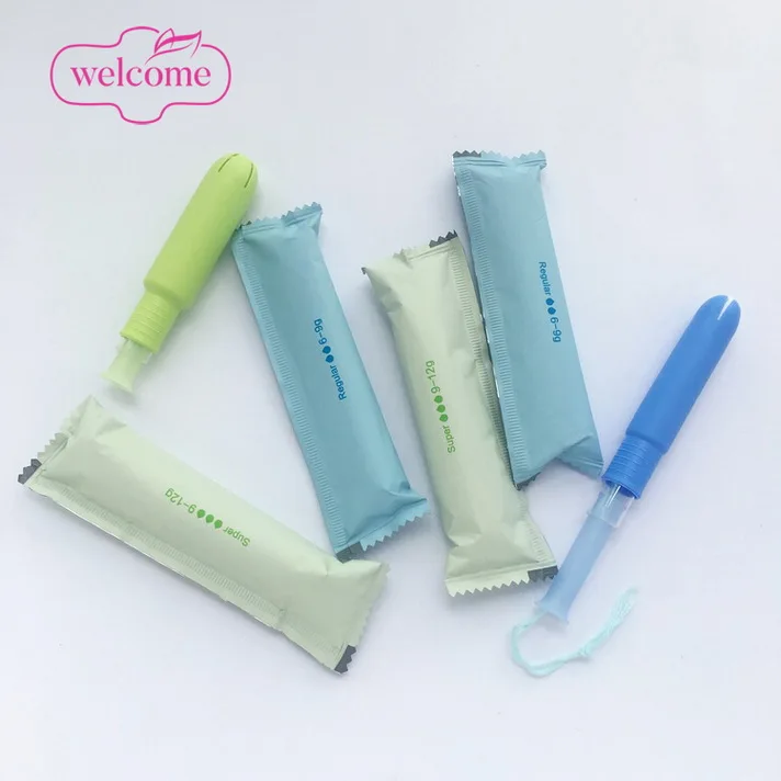 

Private Label GOTS Certified Organic Tampons Comfort Silk Touch Feminine Hygiene W202 Tampon