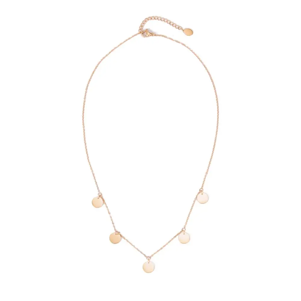 
Verena Elegant Wholesale Fashion Jewelry Accessories Women Stainless Steel Necklace 