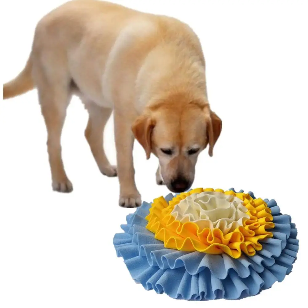 

Pet Dog Sniffing Mat Food Game Blanket Puzzle Carpet Nose Work Snuffle Mat for Dogs, Picture