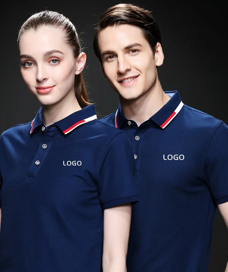 

Wholesale Man Spandex Cotton Golf Polo shirt blank high quality Sport tennis shirt Custom logo printing Embroidery polo shirts, Customized color