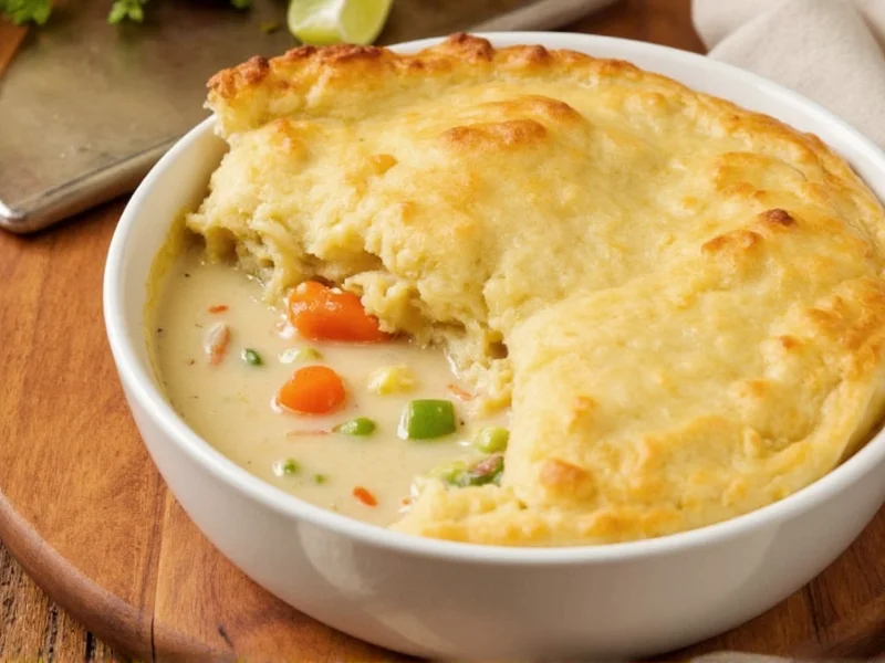 Easy Pot Pie Recipe Using Cream of Chicken Soup