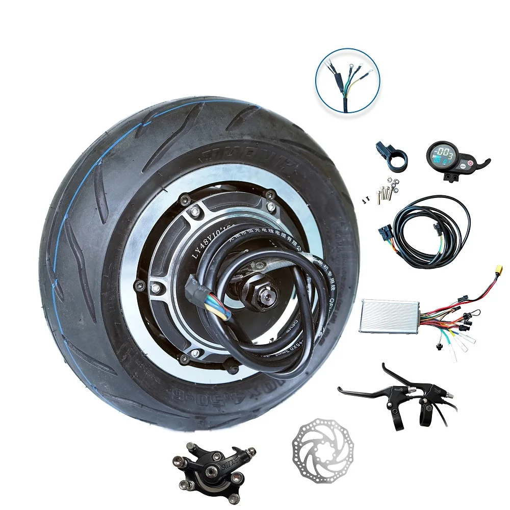 

High power 10 inch 1500W 3000W electric bicycle motor electric scooter hub motor kit