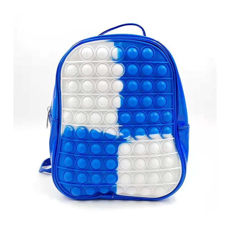 

Mherder Pop Backpack For Teenagers Kids colorful Bubble Bags New Fashion Push Popping student School bags, As per picture