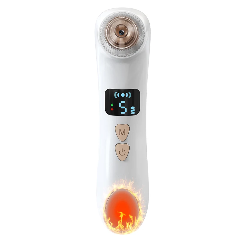 

2021 Newest Blackhead Remover Vacuum USB Rechargeable Wifi Visible Electric vacuum blackhead remover, White/green
