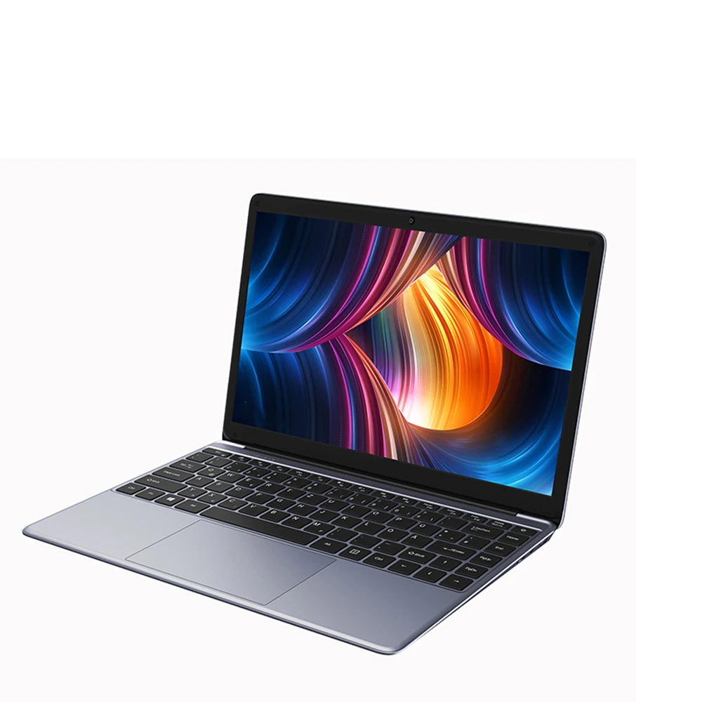 

CHUWI Full Size Keyboard Netbook Positivo Ordinateur Portable Kuu Pc Para Juegos Laptop Taiwan Pretzo Laptop Motherboard Celeron, Iron gray