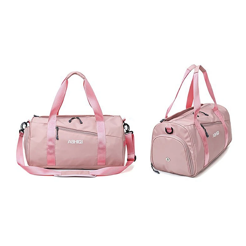 

Large Capacity Sport Travel Gym Pink Duffle Bag for Women