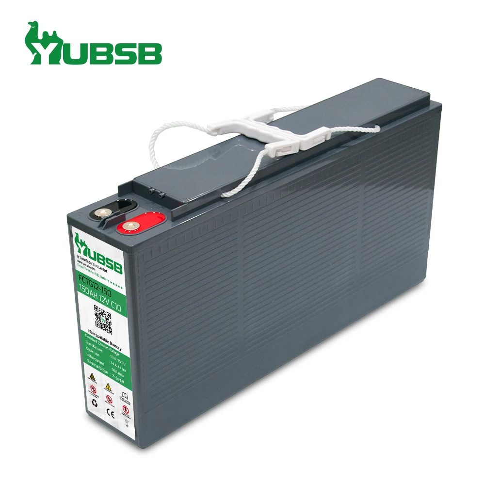 
Solar 12V 100Ah 110ah 125ah Front Terminal Agm Battery Narada Batteries 100 Kwh 