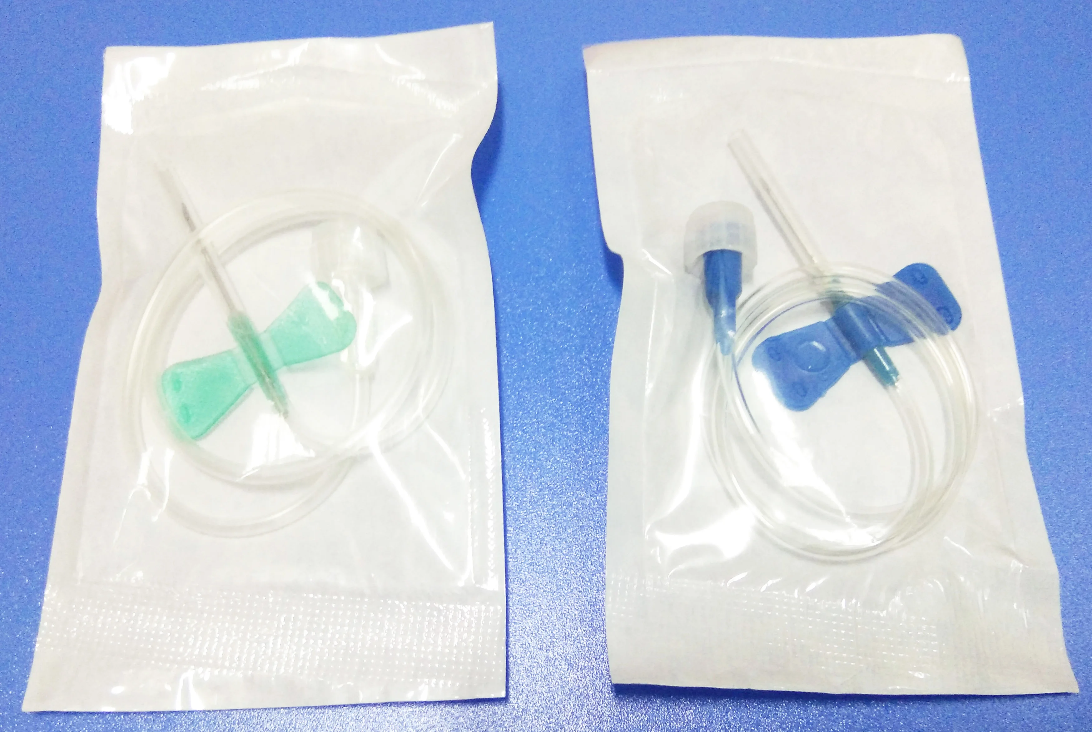 
disposable infusion set intravenous needle with wings 
