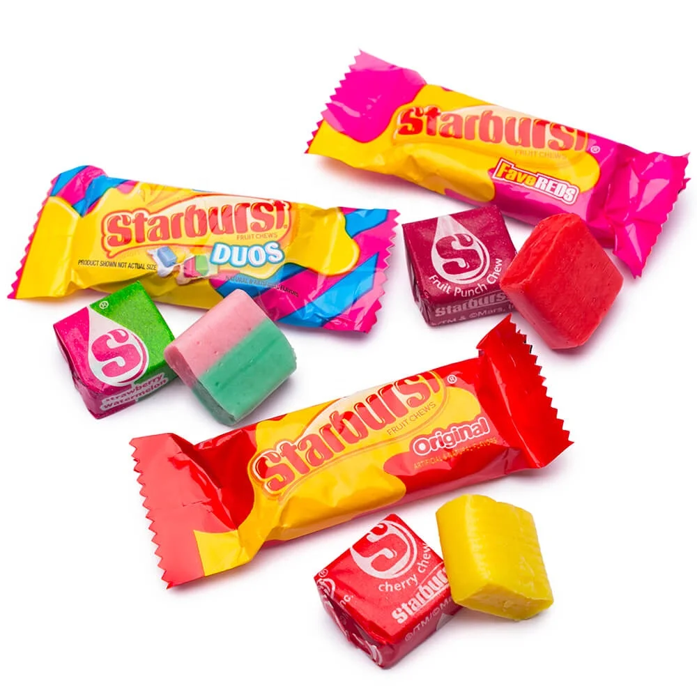 Starburst Original Minis Fruit Chews Candy Bag - Buy Original Starburst ...