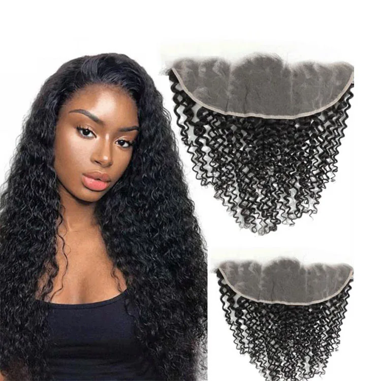 

Raw Brazilian Human Hair Extension 13X4 Hd Lace Front Wigs Curly Bob Wig