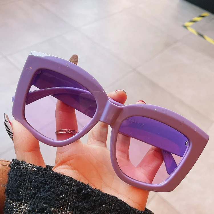 

Wholesale custom 2022 new fashion irregular women vintage designer retro leopard black cat eye luxury square sunglasses custom, Mix color or custom colors