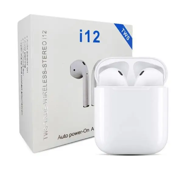 

New i12 TWS BT 5.0 earphone multiple colors wireless headset