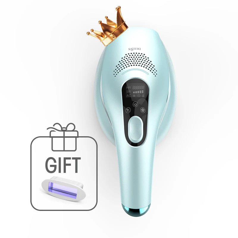 

DEESS IPL HOME USE HAIR REMOVAL DEVICE UNLIMITED SHOTS ICE COOLING OEM ODM