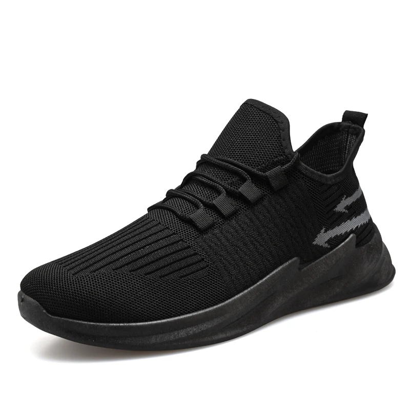 

Hot Selling New Men Casual Shoes Lace-up Walking Men Shoes, Black, white,yellow