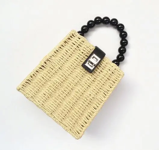 

Factory Women Straw Summer Beach Bag Rattan Bag hand-woven bag