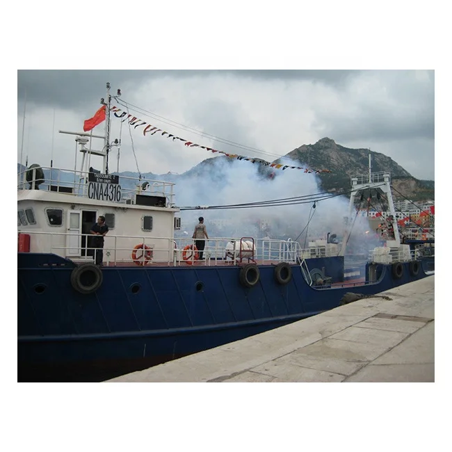 
42m steel fishing trawler with stern ramp deep ocean fishing boat longline fishing vessel for tuna 