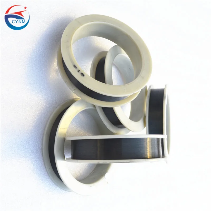 
50 micron Spiral tungsten filaments used in halogen lamps 