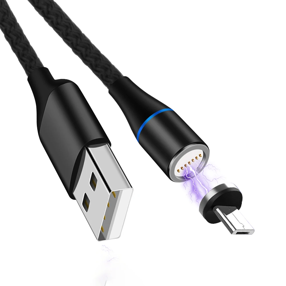 

Amazon Hot Sellings 3 in 1 Quick Charging Magnetic Data Cable