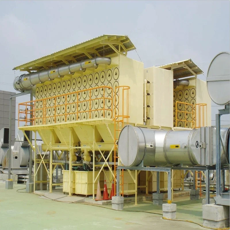 Air Pollution Control System Industrial Filter Cartridge Dust Collector ...